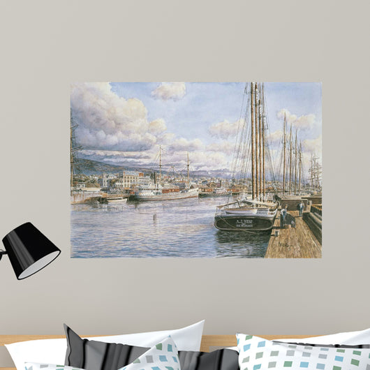San Pedro Sunrise Ca Wall Decal
