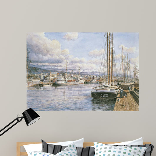 San Pedro Sunrise Ca Wall Decal