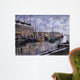 Boston Commercial Wharf Wall Decal
