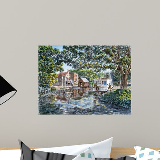 Excursion Boat Wall Decal