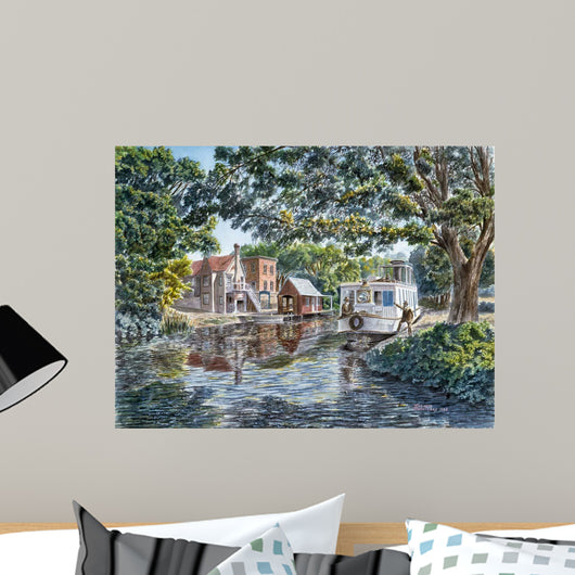 Excursion Boat Wall Decal