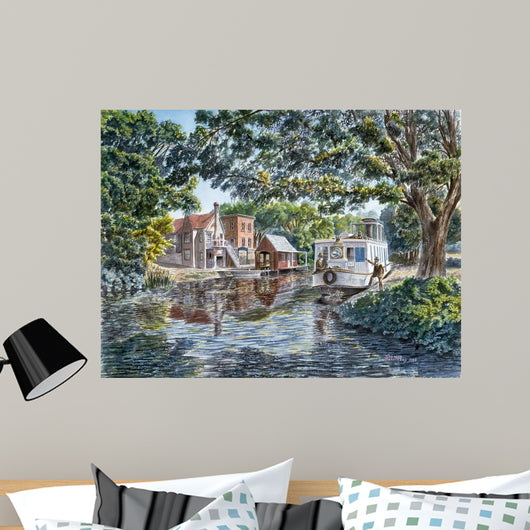 Excursion Boat Wall Decal