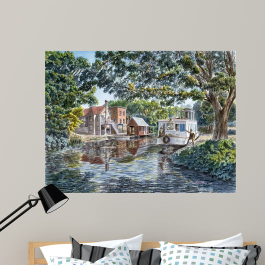 Excursion Boat Wall Decal