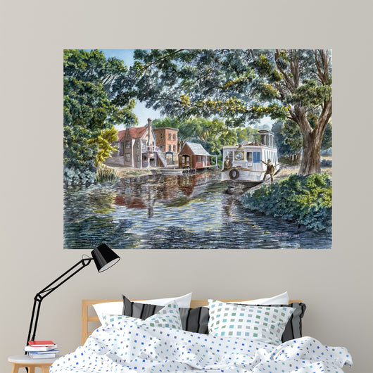 Excursion Boat Wall Decal