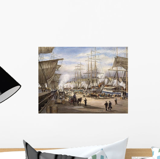 Green St Wharf Wall Decal
