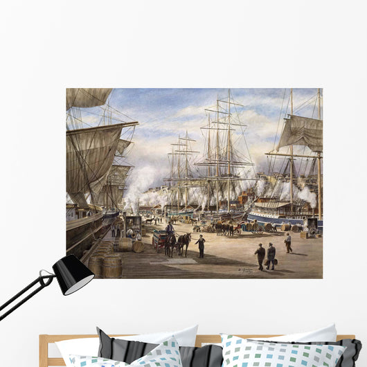 Green St Wharf Wall Decal