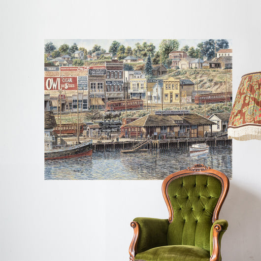 San Pedro Harbor Wall Decal