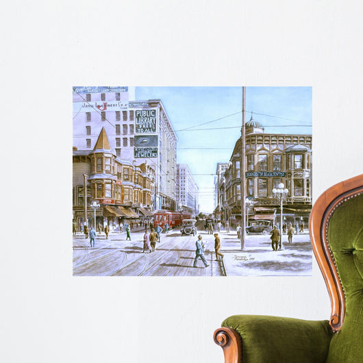 Los Angeles 5th and Wall Decal