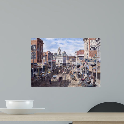 Rush Hour Los Angeles Wall Decal