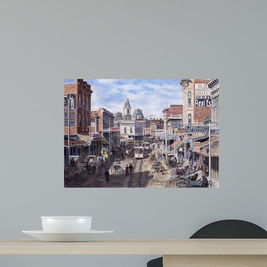 Rush Hour Los Angeles Wall Decal