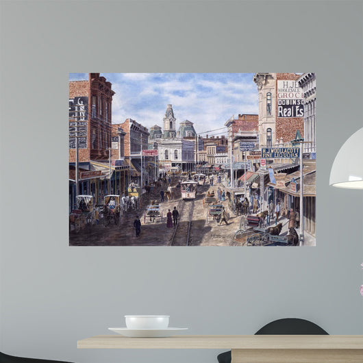 Rush Hour Los Angeles Wall Decal