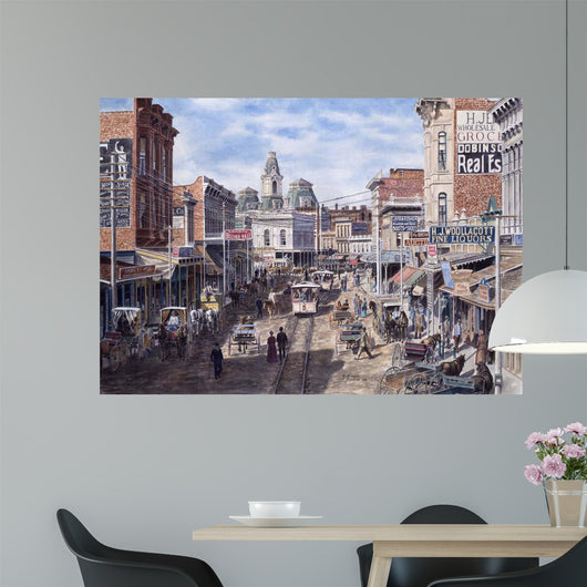 Rush Hour Los Angeles Wall Decal