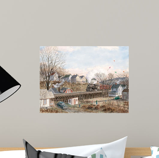Kites March Wall Decal