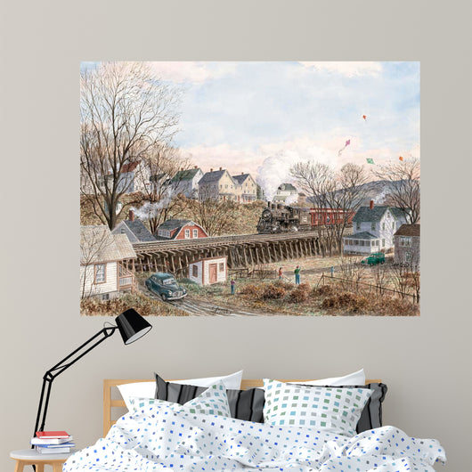 Kites March Wall Decal