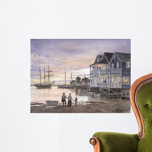 Nantucket Sunset Wall Decal