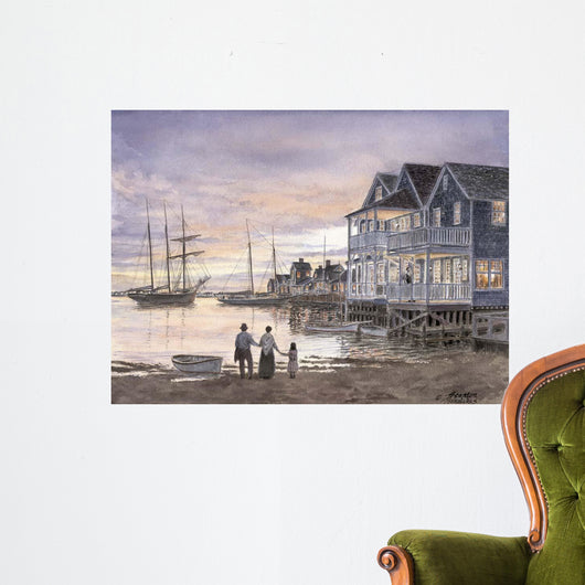Nantucket Sunset Wall Decal