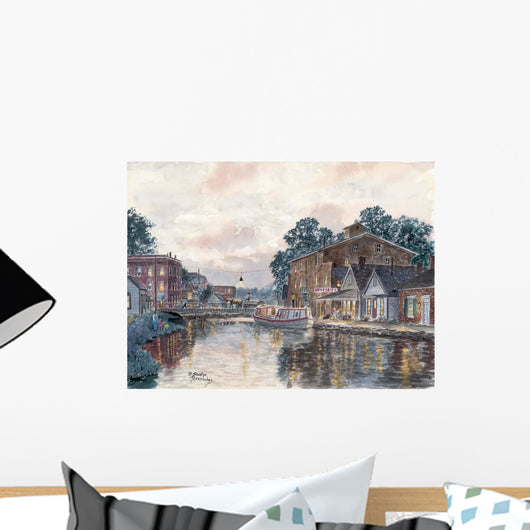 New Comers Town Wall Decal