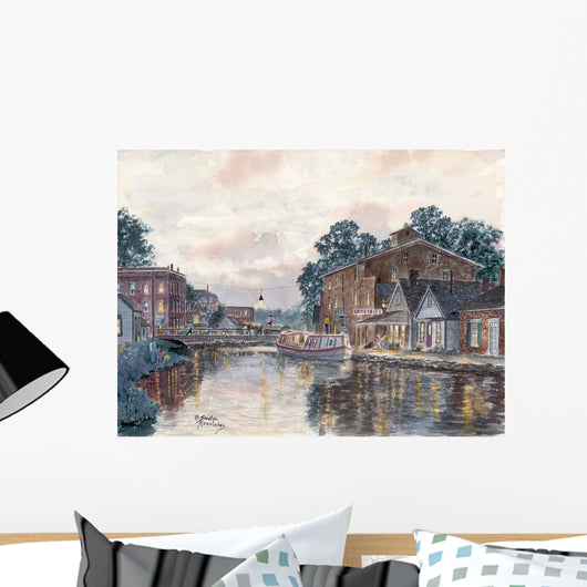 New Comers Town Wall Decal