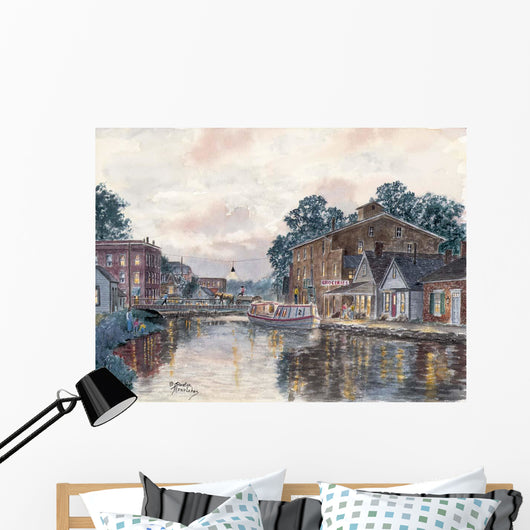 New Comers Town Wall Decal