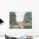 Summertime Morris Canal Wall Decal