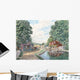 Summertime Morris Canal Wall Decal