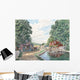 Summertime Morris Canal Wall Decal