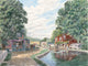 Summertime Morris Canal Wall Decal