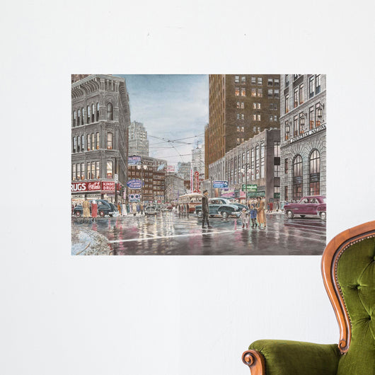 Crossing Wall Decal