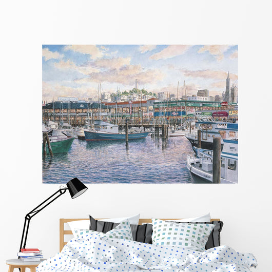 Fisherman Wall Decal