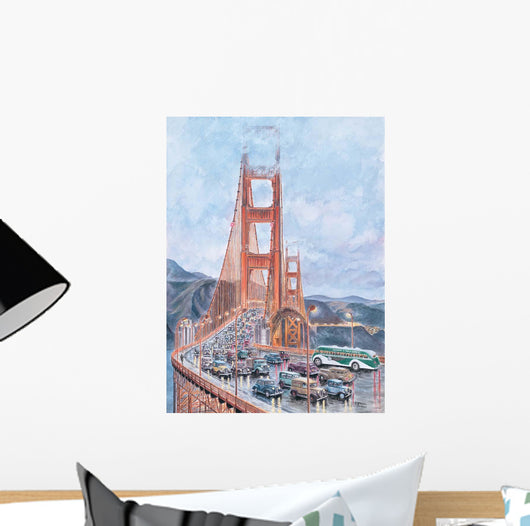 Golden Gate Bridge Wall Decal