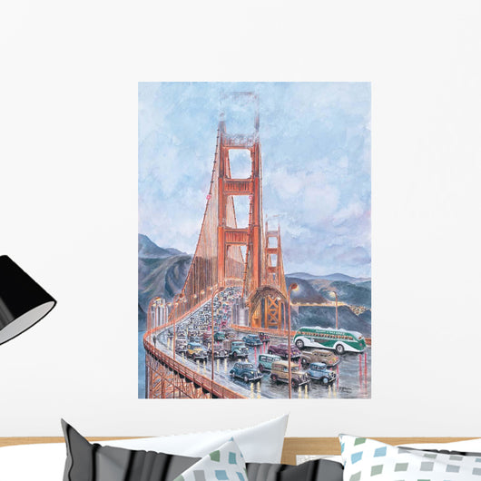 Golden Gate Bridge Wall Decal