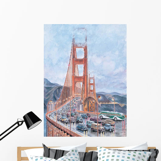 Golden Gate Bridge Wall Decal