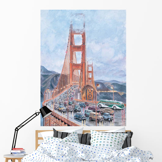 Golden Gate Bridge Wall Decal