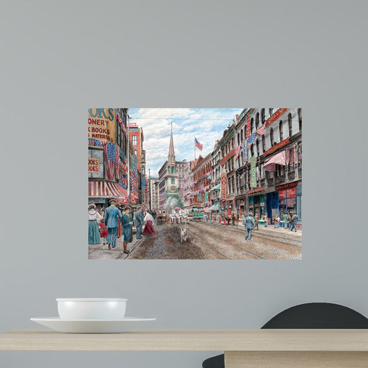 Four Alarm 4th July Wall Decal