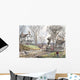 Fall Train Wall Decal