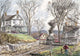 Fall Train Wall Decal