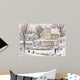 Happy Holiday Tan Wall Decal