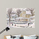 Happy Holiday Tan Wall Decal
