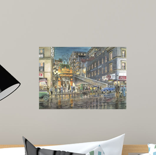 Flight Night Wall Decal