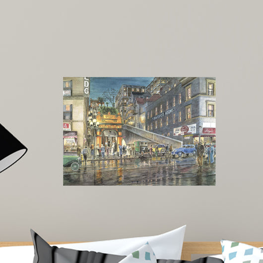 Flight Night Wall Decal