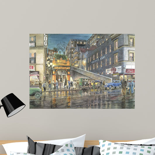 Flight Night Wall Decal