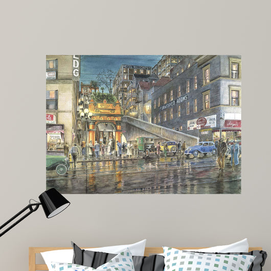 Flight Night Wall Decal