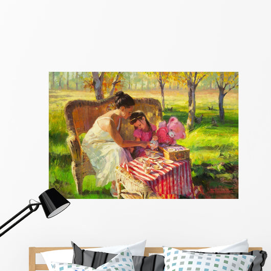 Afternoon Tea Wall Decal
