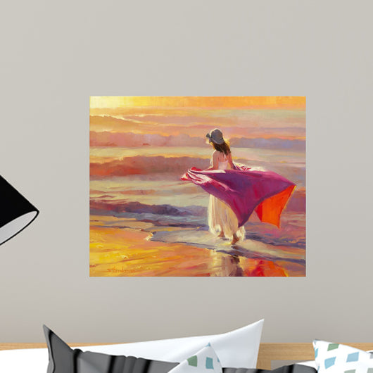 Catching Breeze Wall Decal