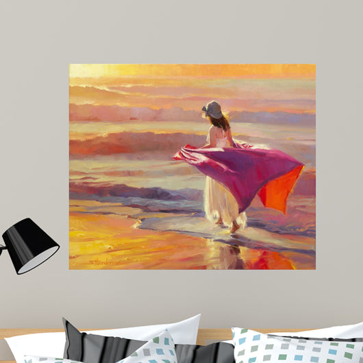 Catching Breeze Wall Decal