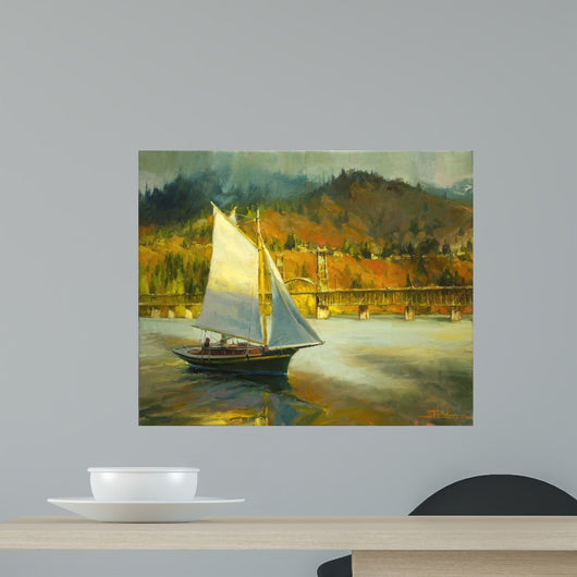 Autumn Sail Wall Decal