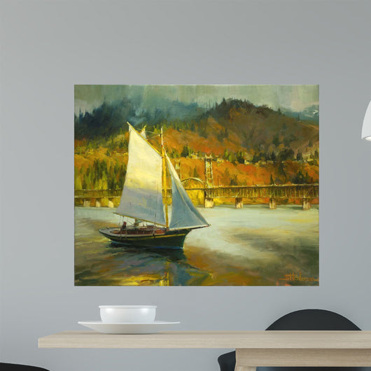 Autumn Sail Wall Decal