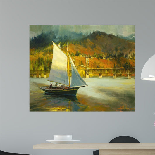 Autumn Sail Wall Decal
