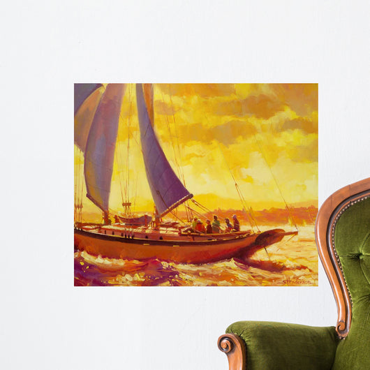 Golden Opportunity Wall Decal