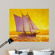 Golden Sea Wall Decal